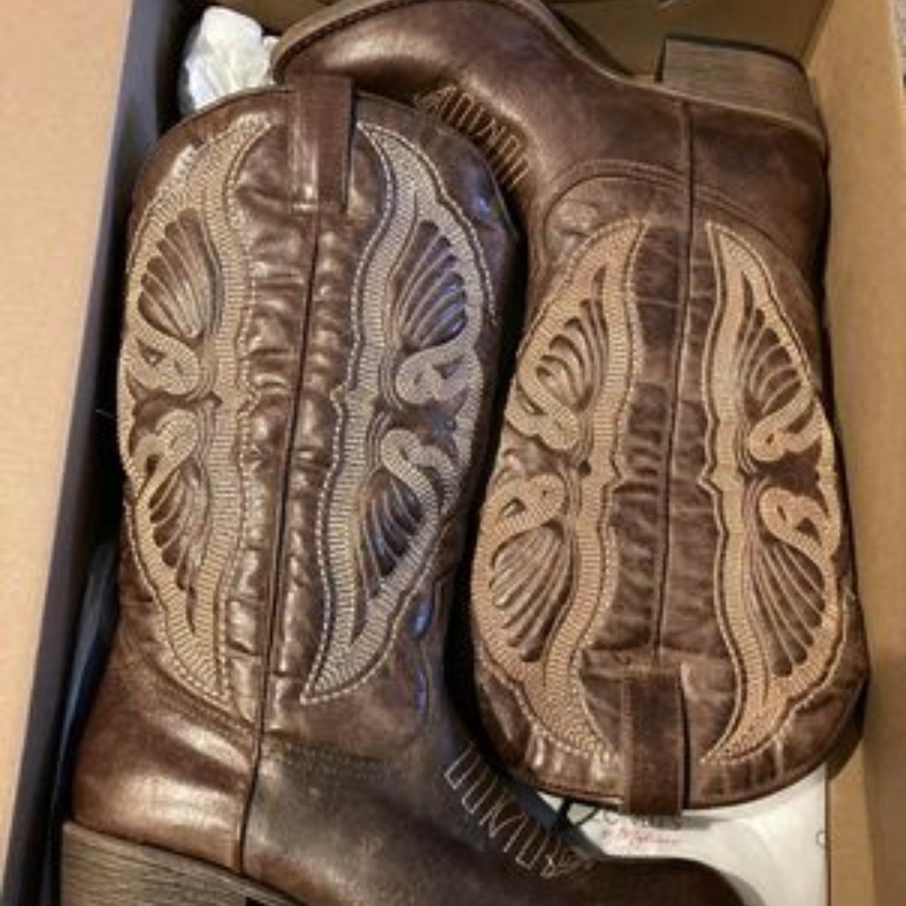 Chance Western Vegan Boots
